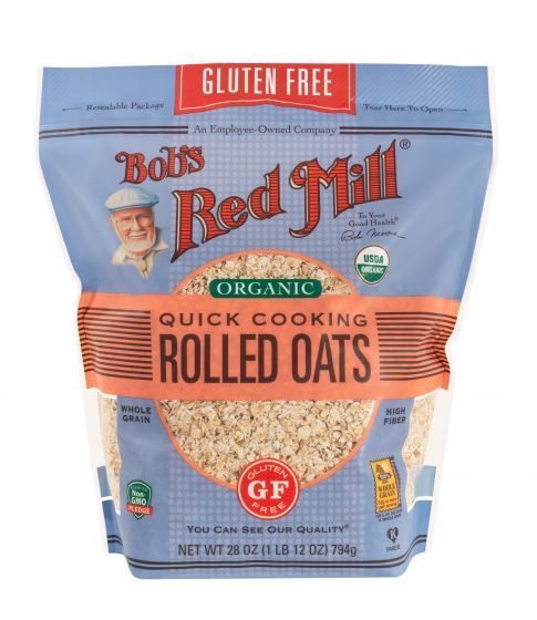 Bob's Red Mill Organic Gluten Free Quick Cooking Rolled Oats