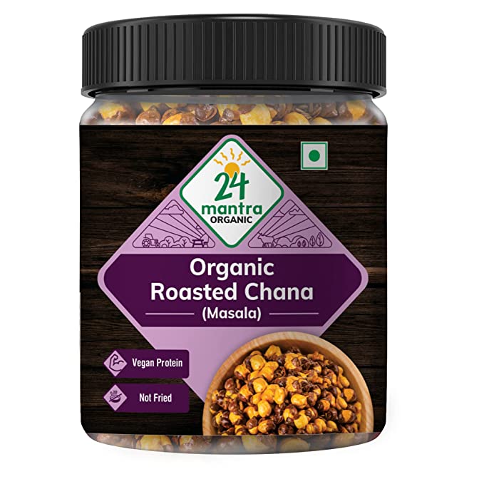 24 Mantra Organic Roasted Chana - Masala