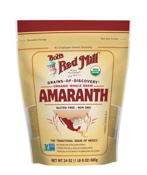 Bob's Red Mill Organic Gluten Free Whole Grain Amaranth (Rajgira)