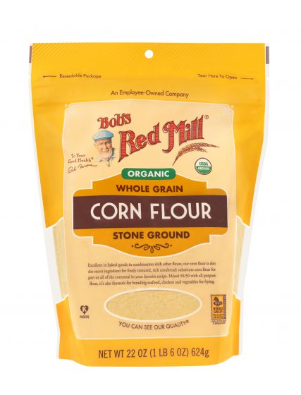 Bob's Red Mill Organic Whole Grain Corn Flour