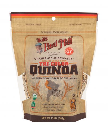 Bob's Red Mill Organic Gluten Free Tricolor Quinoa Grain