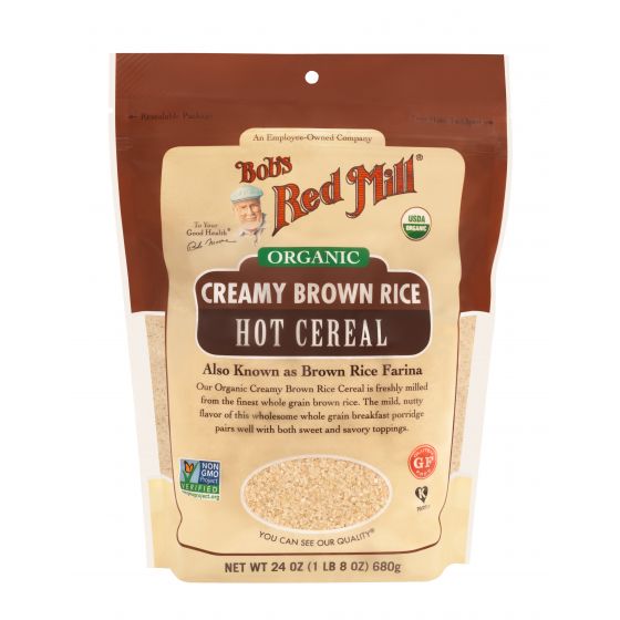 Bob's Red Mill Organic Creamy Brown Rice Hot Cereal