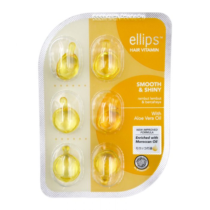 Ellips Hair Vitamin Smooth&Shiny With Aloe Vera Oil Capsules 6s