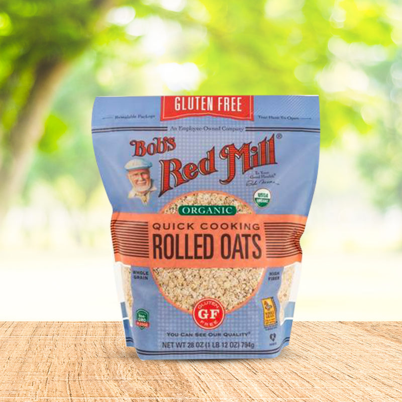 Bob's Red Mill Organic Quick Cooking Rolled Oats Whole Grain