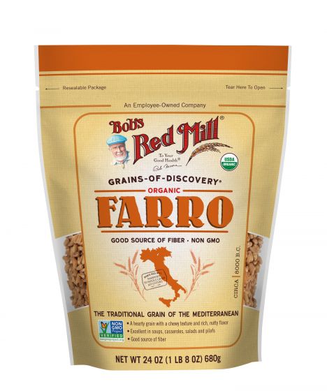 Bob's Red Mill Organic High Fiber Farro Grain