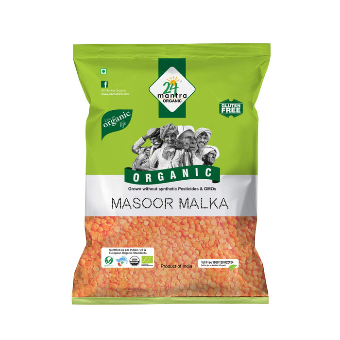 24 Mantra Organic Masoor Malka