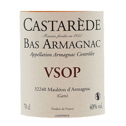 Armagnac Castarede V.S.O.P. 10 Yrs Old Brandy