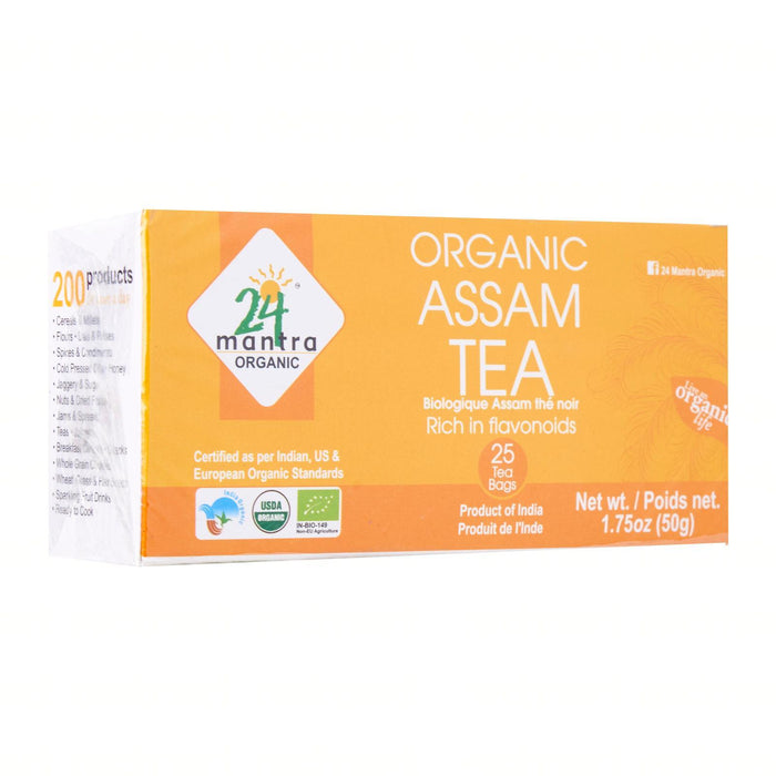 24 Mantra Organic Assam Tea 25 티백