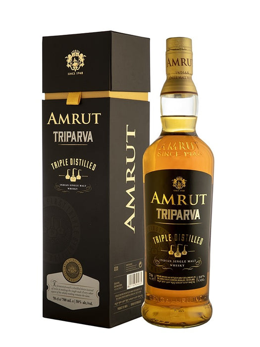 Amrut Triparva Triple Distilled Single Malt Whiskey
