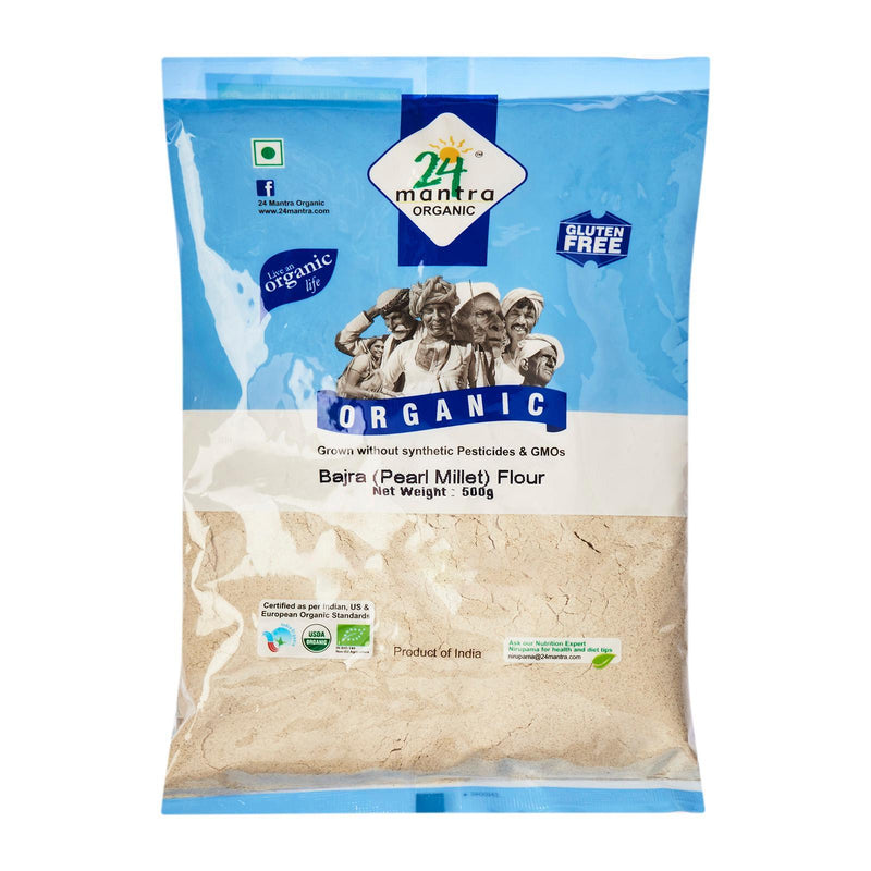 24 Mantra Organic Bajra (Pearl Millet) Flour