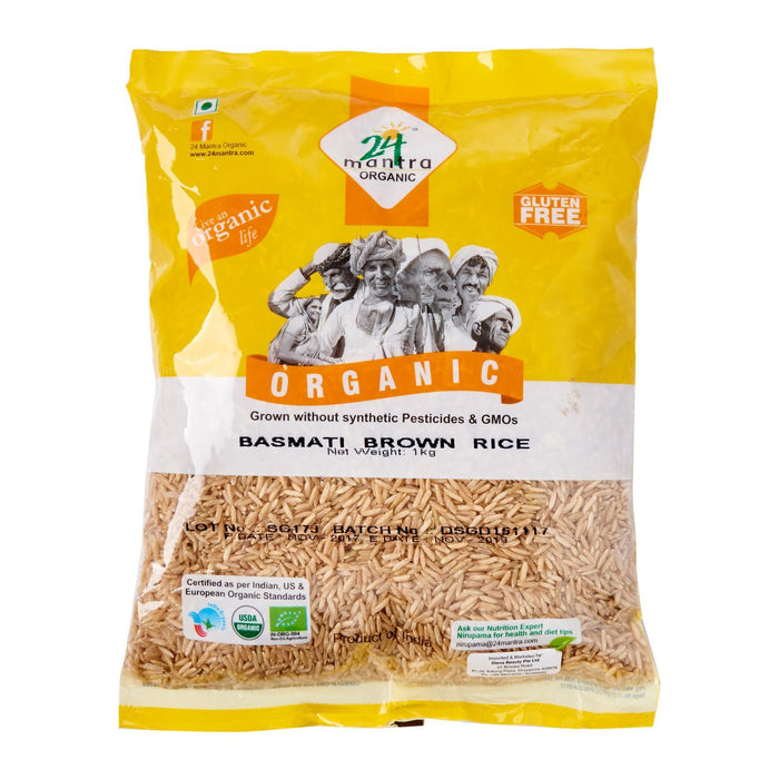 24 Mantra Organic Brown Basmati Rice