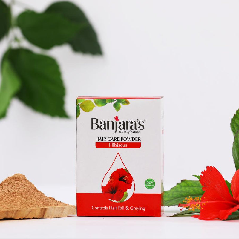 Banjara's Hibiscus Hair Care Powder  (5*20gms)