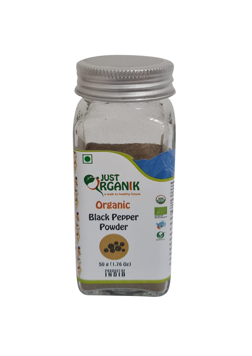 Just Organik Organic Black Pepper Powder