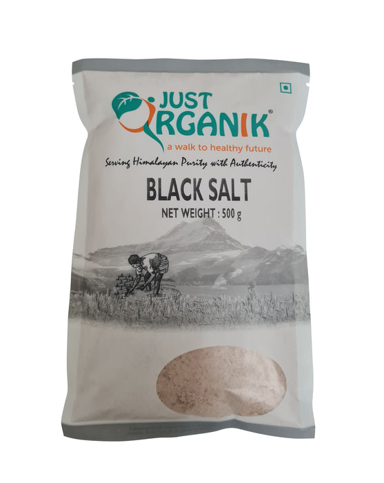 Just Organik Organic Black Salt