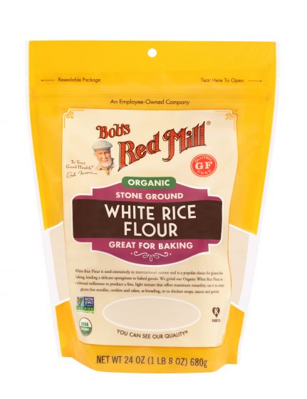 Bob's Red Mill Organic Gluten Free White Rice Flour