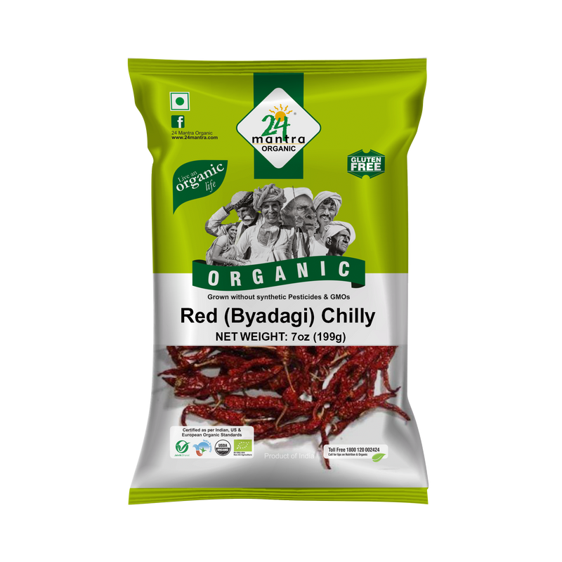 24 Mantra Organic Red (Bydege) chilli whole