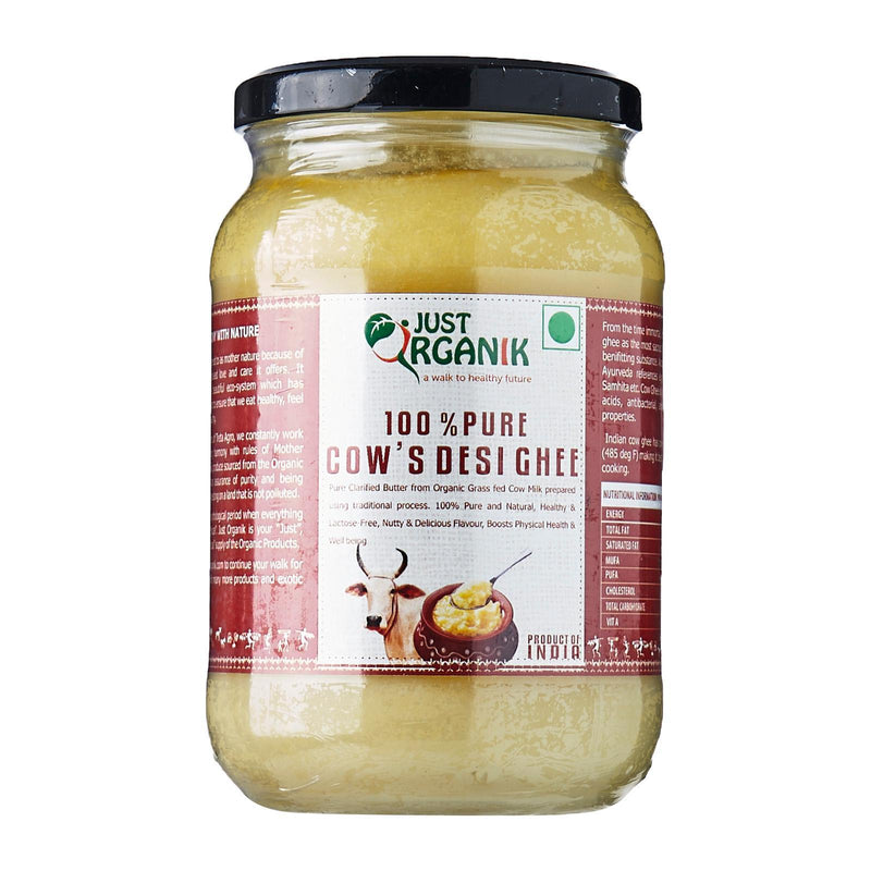 Just Organik Organic Desi Cow Ghee _100% Pure