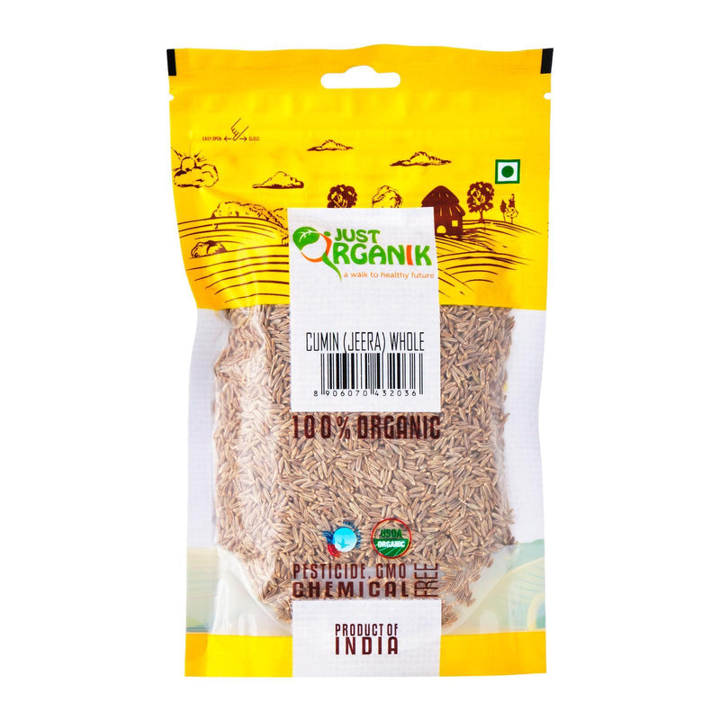 Just Organik Organic Whole Cumin (Jeera)