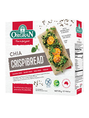 Orgran Chia Crispibread