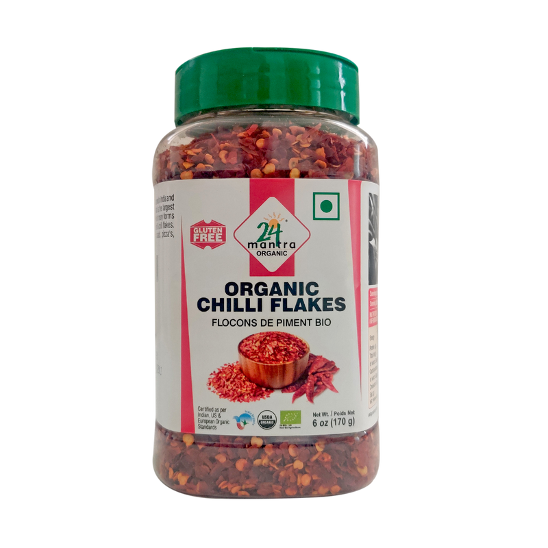 24 Mantra Organic Chilli Flakes