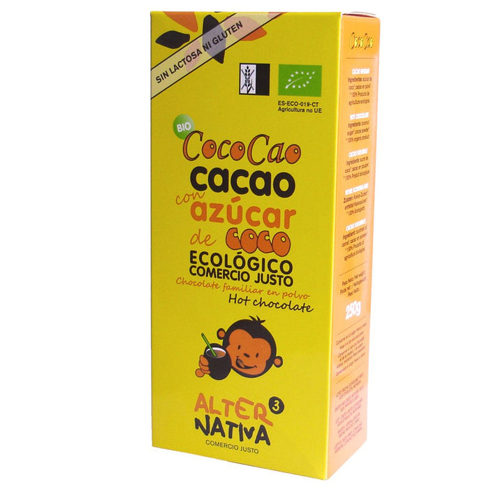 Alter Nativa 3 Cocao Instant Cocoa With Coconut Sugar Bio