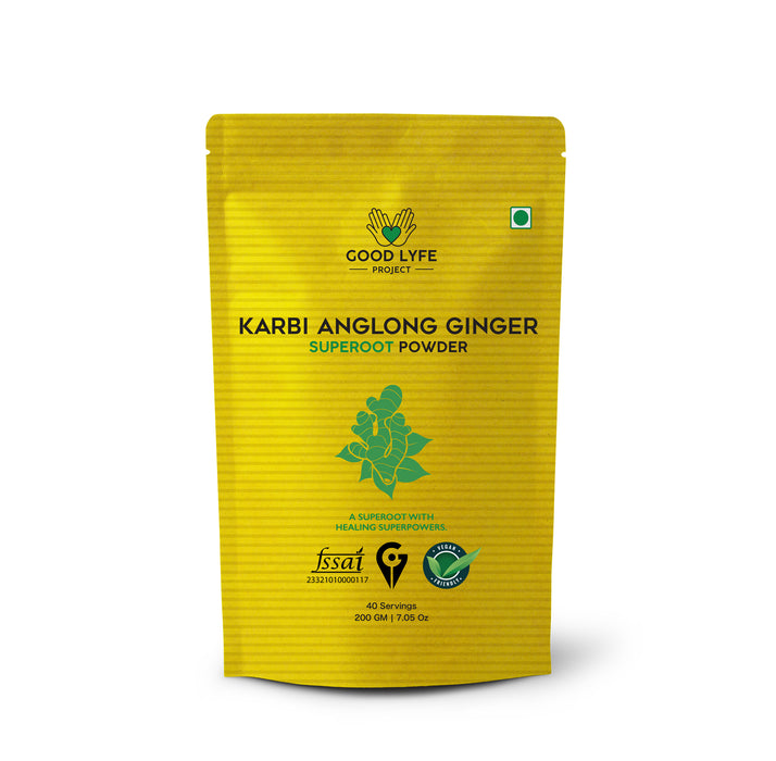 Good Lyfe Project Natural Karbi Anglong Ginger Superoot Powder