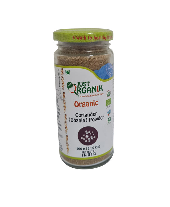 Just Organik Organic Coriander / Dhania Powder