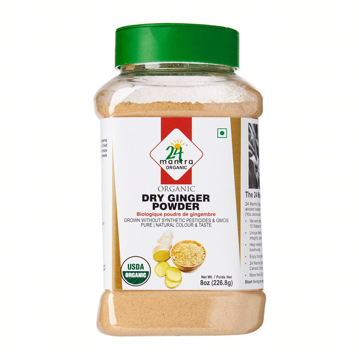 24 Mantra Organic Dry Ginger Powder Bottle