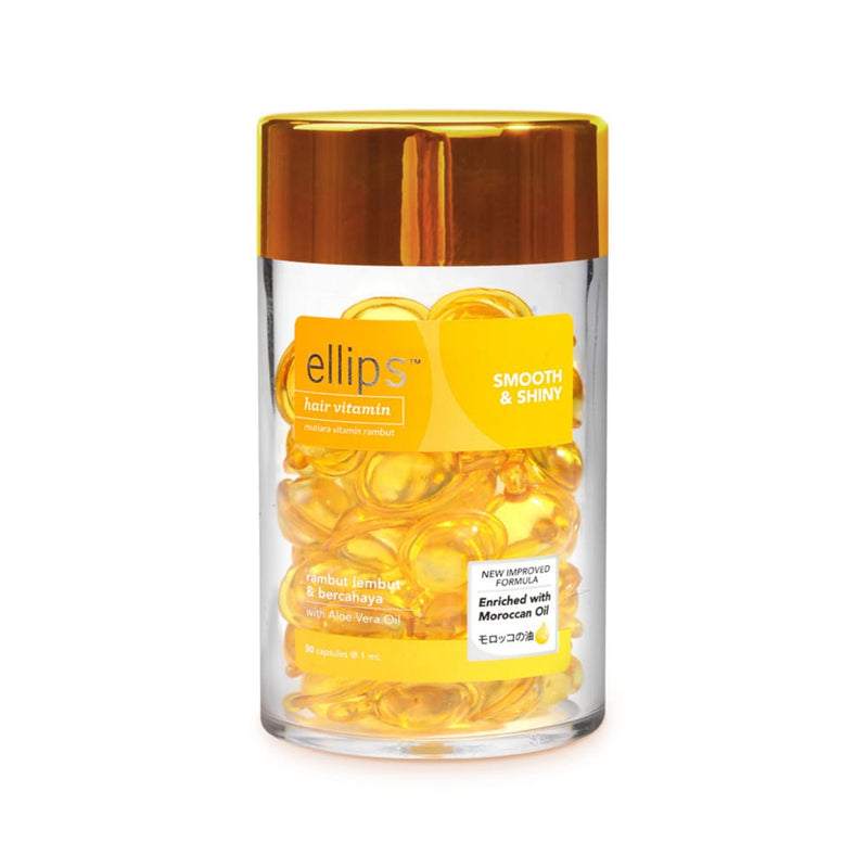 Ellips Hair Vitamin Smooth&Shiny With Aloe Vera Oil Capsules Jar 50s