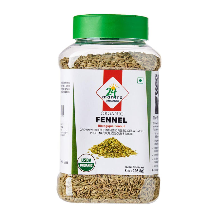 24 Mantra Organic Fennel (saunf) Seed Bottle