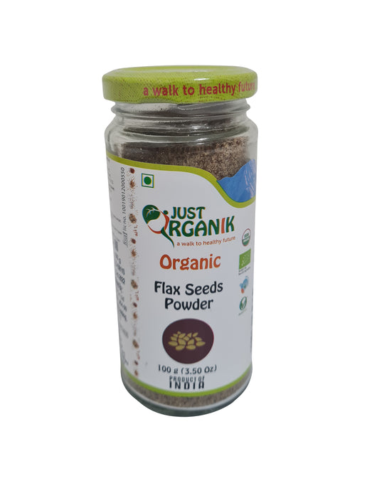 Just Organik Organic Flax Seed Powder