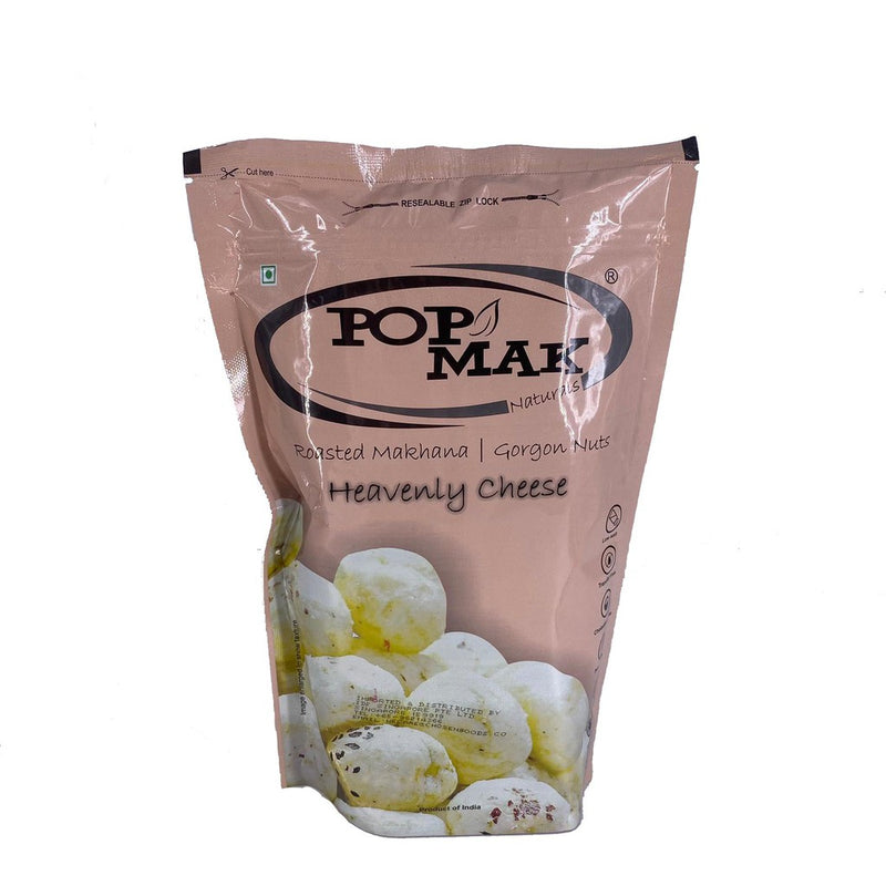 Popmak Roasted Makhana / Water Lily Seeds - Heavenly Cheese