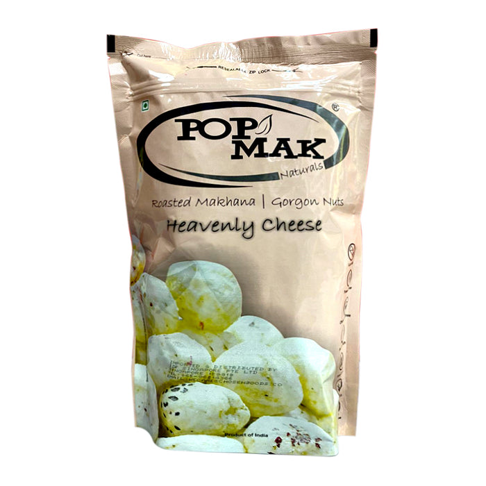 Popmak Roasted Makhana / Water Lily Seeds - Heavenly Cheese