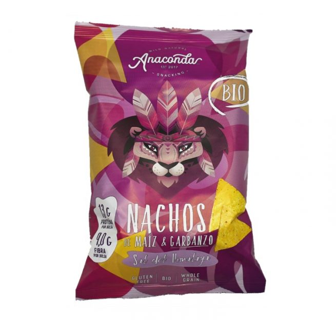 Anaconda Himalayan Salt Corn & Chickpea Organic Nachos