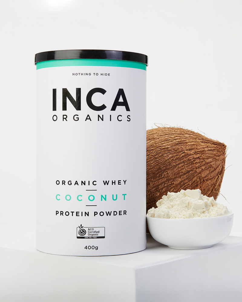 INCA Organic Whey Protein Powder - Coconut