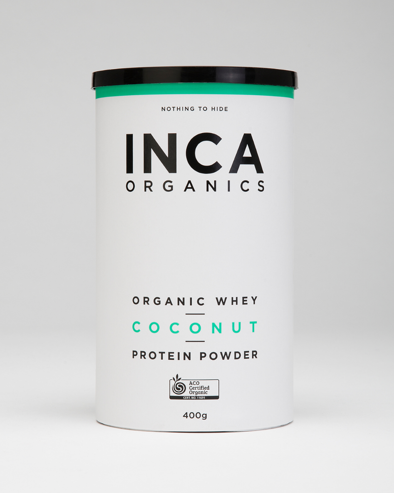 INCA Organic Whey Protein Powder - Coconut