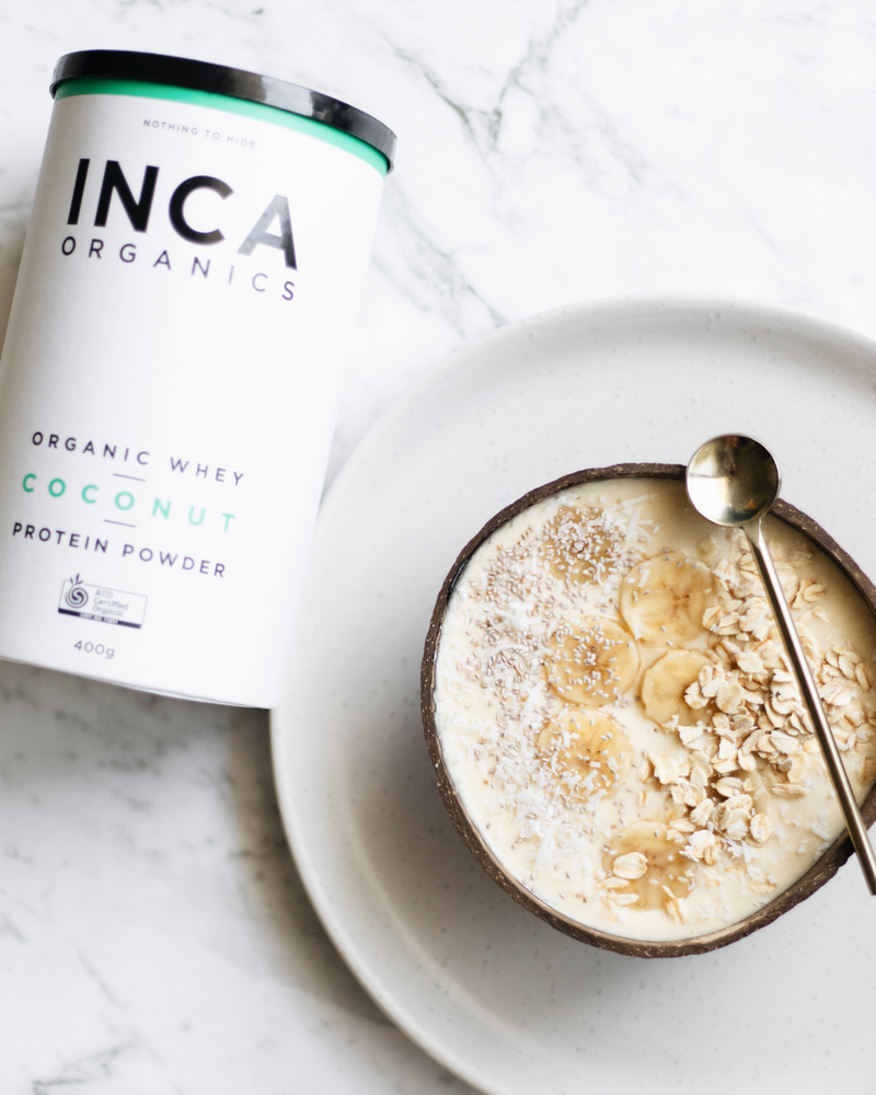 INCA Organic Whey Protein Powder - Coconut