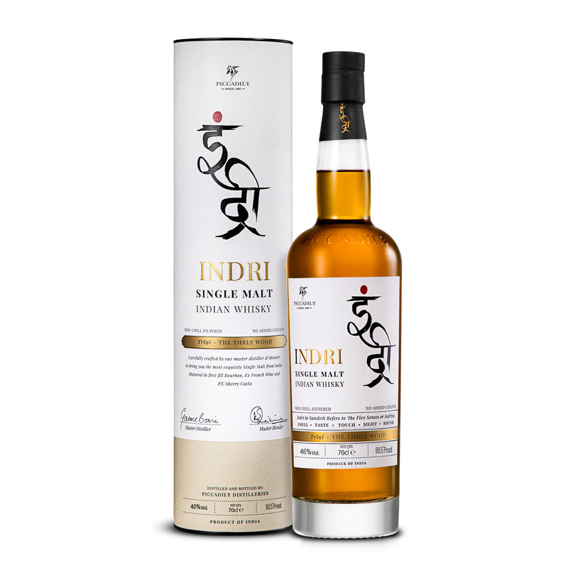 Indri Trini Three Wood Indian Single Malt