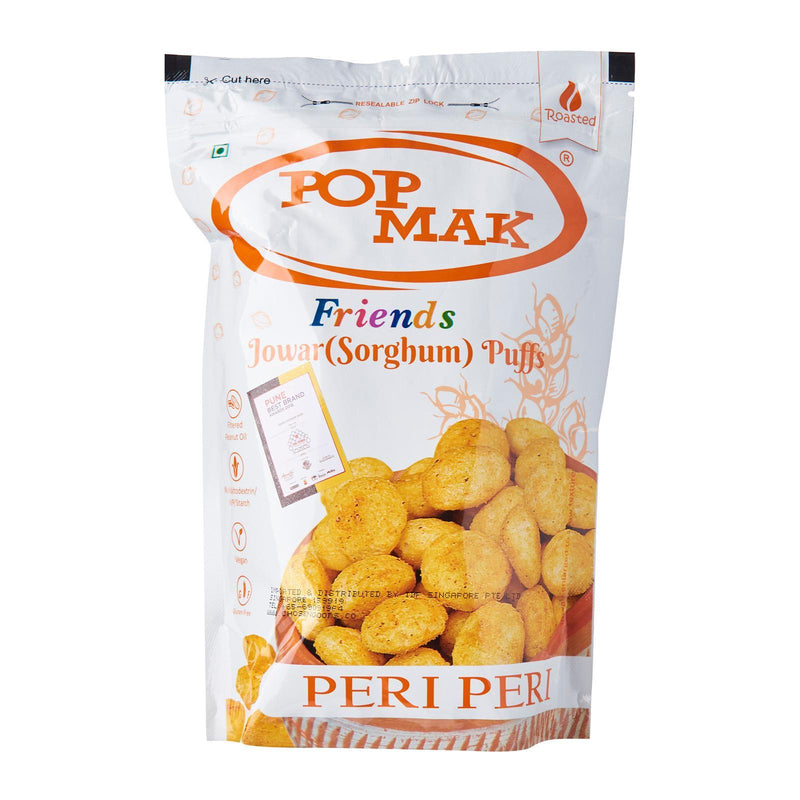 Popmak Friends Jowar Puffs Peri Peri