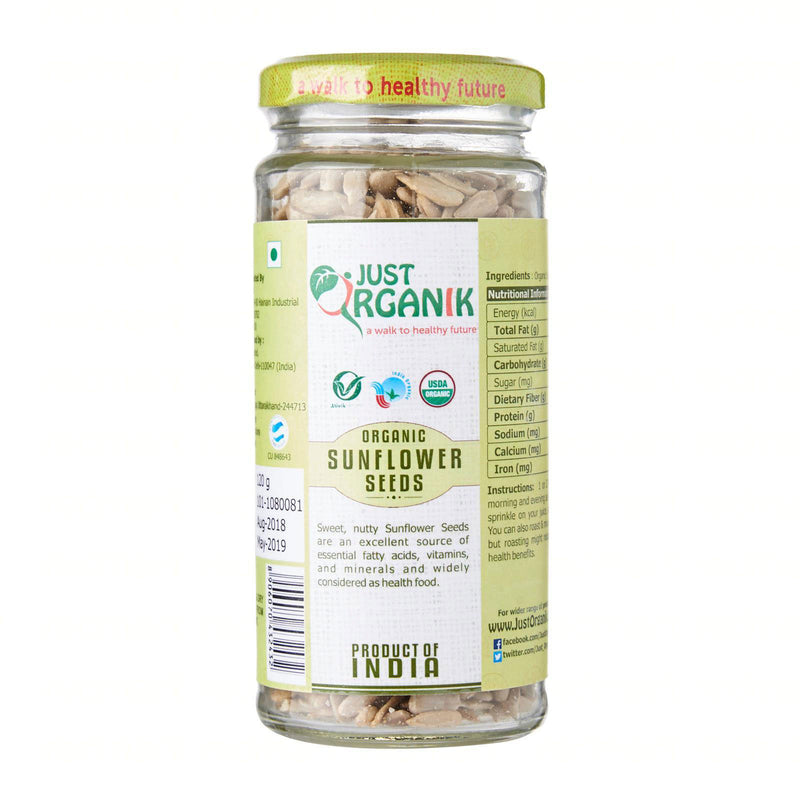 Just Organik Organic Sunflower Seeds