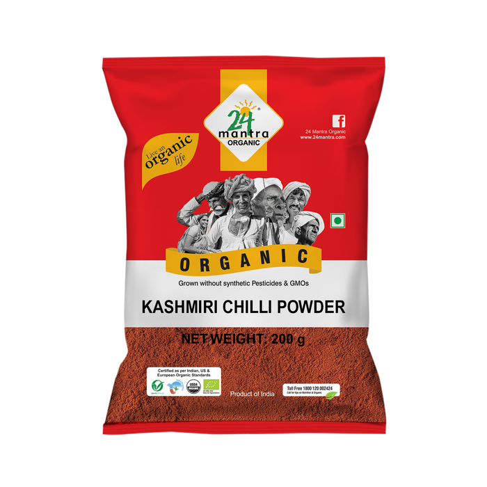 24 Mantra Organic Kashmiri Chilli Powder
