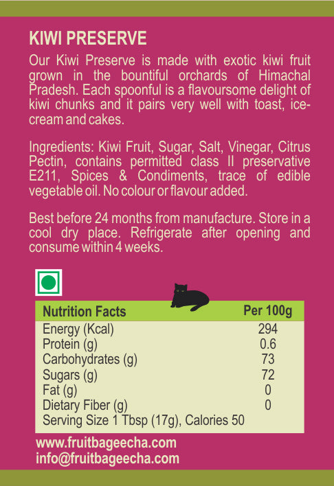 Kotgarh Fruit Bageecha Exotic Himachal Kiwi Preserve