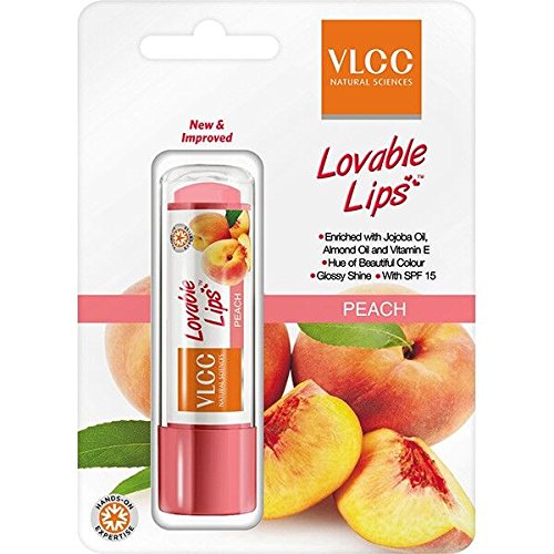 VLCC Lovable Peach Lip Balm