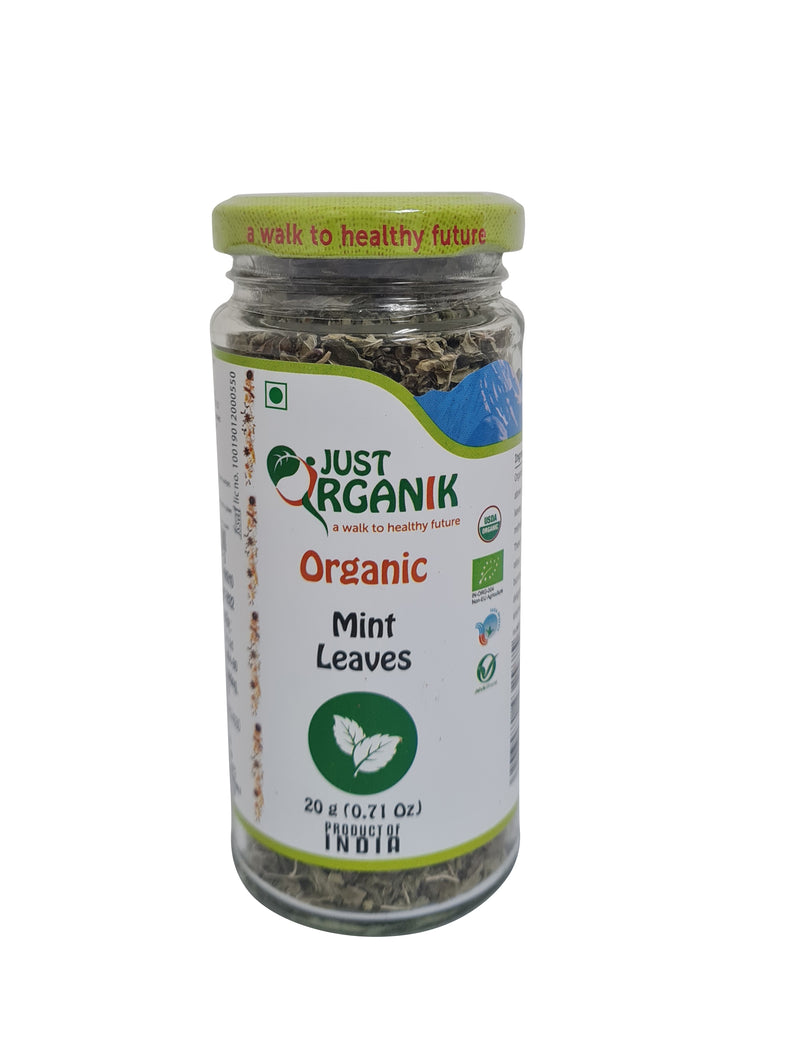Just Organik Organic Mint Leaves