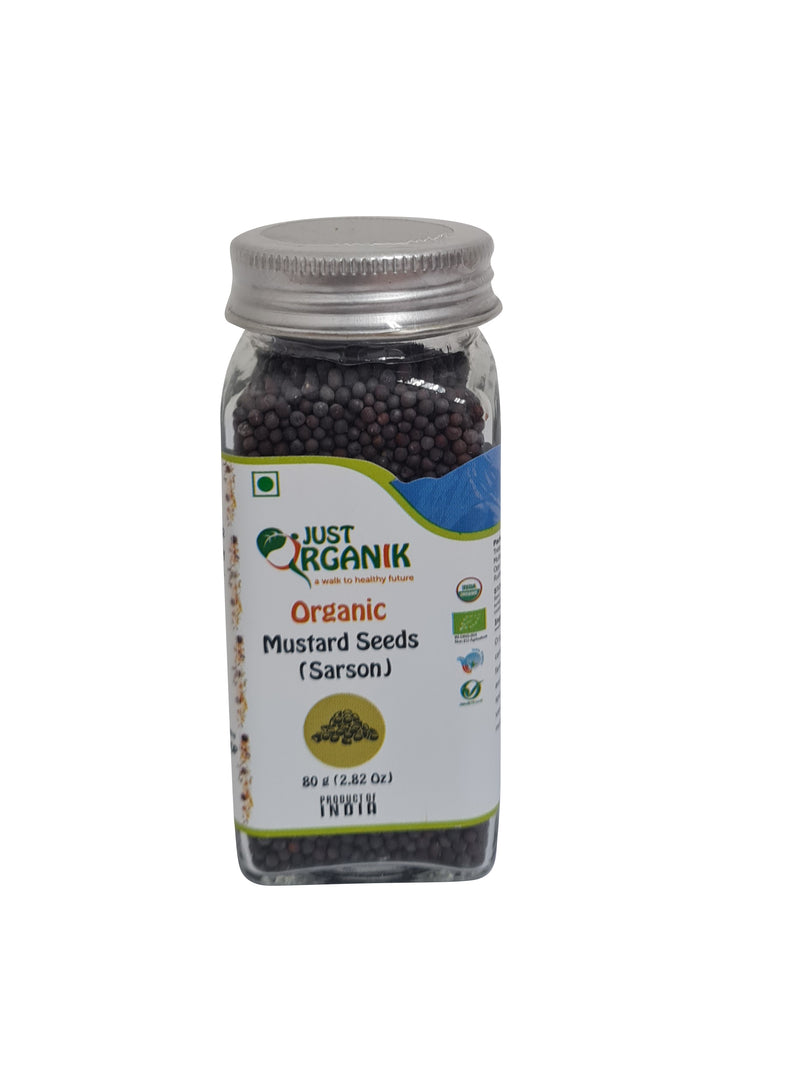 Just Organik Organic Mustard Seeds