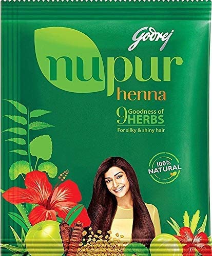 Nupur Henna 100% Natural with 9 Herbs