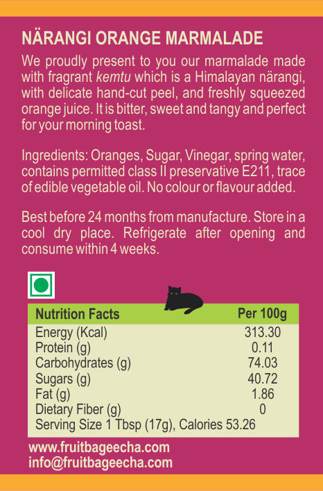 Kotgarh Fruit Bageecha Exotic Himachal Narangi Orange Marmalade