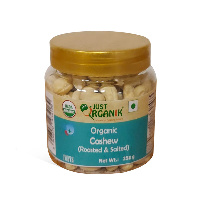 Just Organik Organic Cashewnut (Roasted & Salted)
