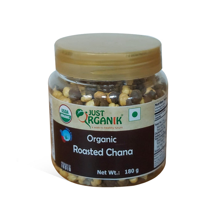 Just Organik Organic Roasted Chana