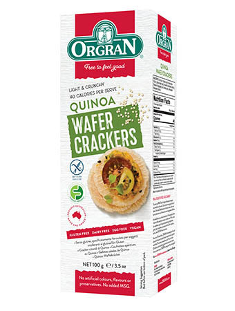 Orgran Quinoa Wafer Crackers